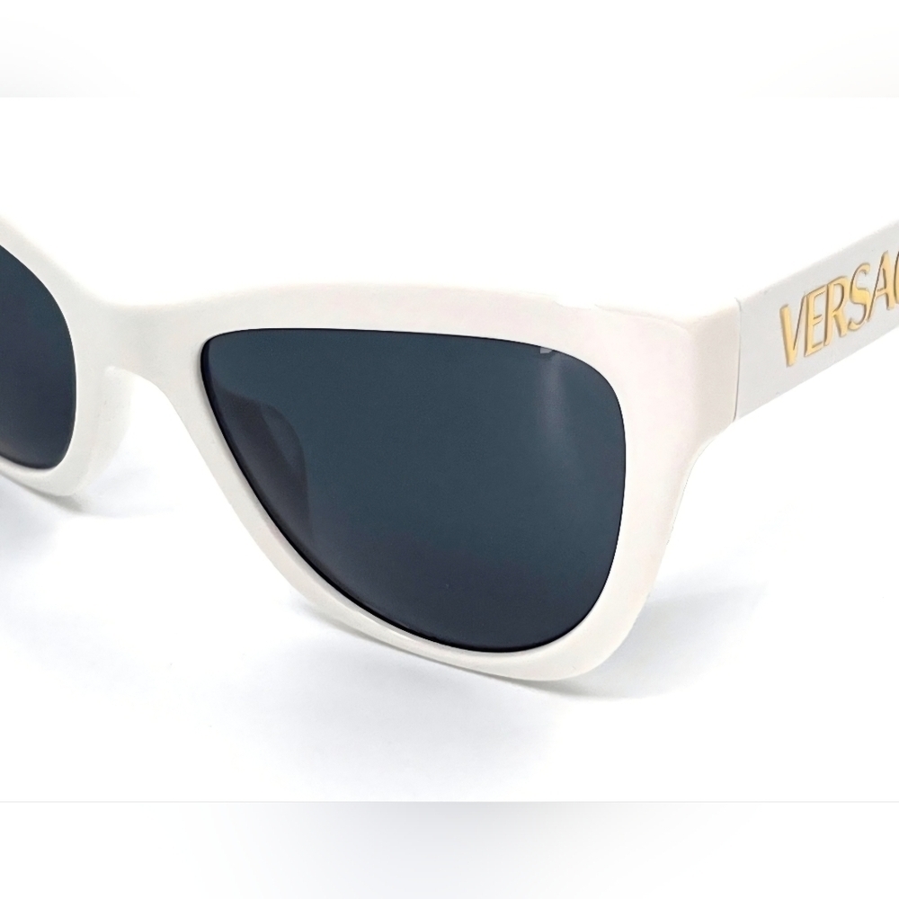 Versace VE 4417U 314/87 Women's White Cat Eye Sunglasses (NWOT) - Picture 5 of 9